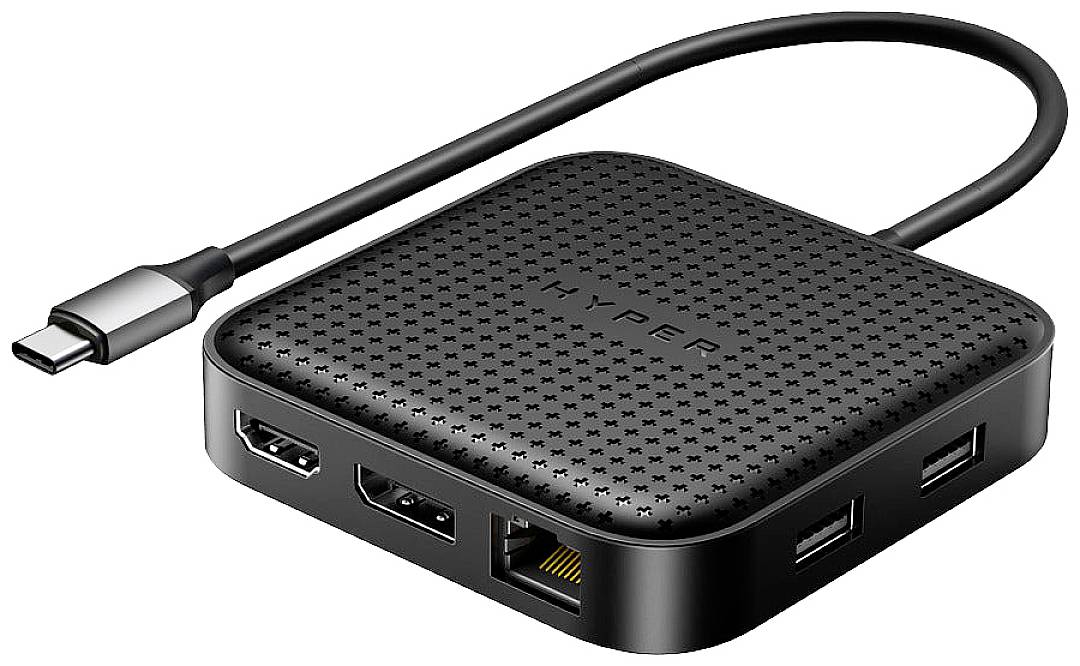 HYPER USB-C® Dockingstation HyperDrive USB4 Passend für Marke Dockingstations: Universal USB-C® Power Delivery