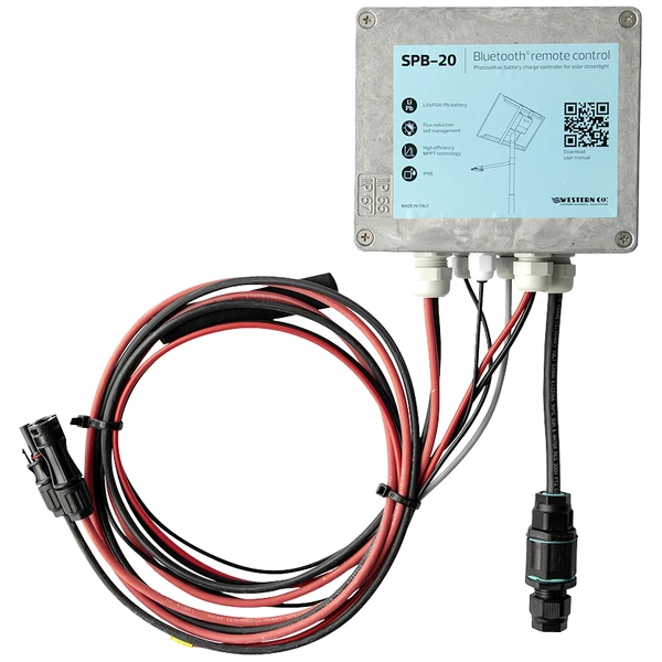 Western Co. Solar Charge Controller MPPT Western SPB-20 Laderegler 12 V, 24V Western Co. Solar Charge Controller MPPT Western SPB-20 Laderegler 12 V, 24V