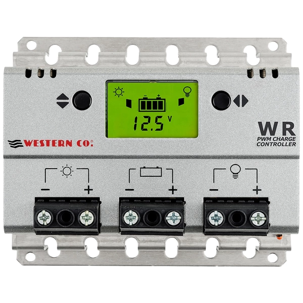 Western Co. Solar Charge Controller Western WR 30 Laderegler PWM 12 V, 24V 30A Western Co. Solar Charge Controller Western WR 30 Laderegler PWM 12 V, 24V 30A