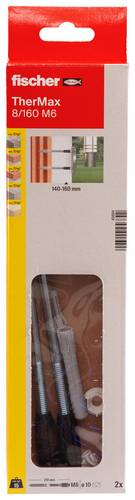 Fischer 045684 TherMax Abstandsmontagesystem 220 mm 18 mm 2 St.