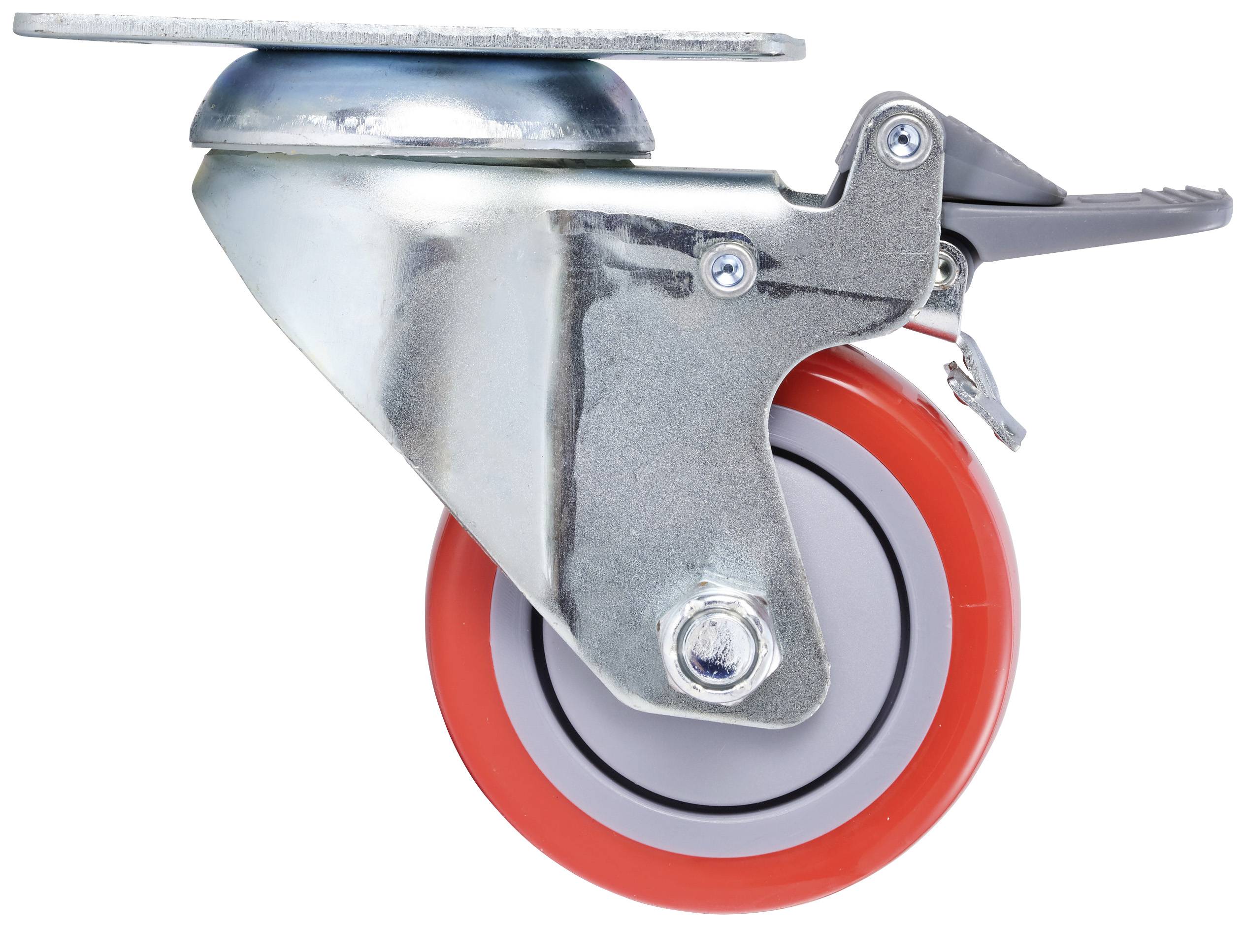 TOOLCRAFT TO-7935651 Schwerlast-Rad Rad-Durchmesser: 76 mm Tragfähigkeit (max.): 100 kg 1 St.