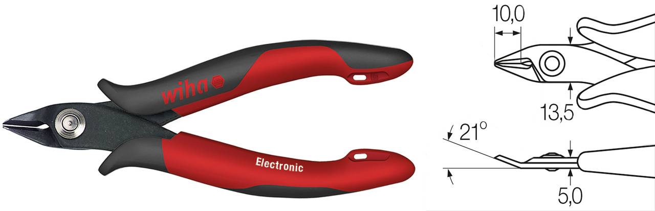 Wiha 27391 Elektriker Seitenschneider