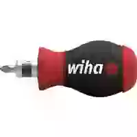 Wiha Stubby Werkstatt Bit-Schraubendreher 7teilig Schlitz, Kreuzschlitz Phillips, Pozidriv, TORX, Innen-Sechskant Wiha Stubby Werkstatt Bit-Schraubendreher 7teilig Schlitz, Kreuzschlitz Phillips, Pozidriv, TORX, Innen-Sechskant