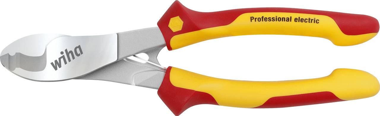 Wiha 43666 Kabelschneider Geeignet für (Abisoliertechnik) Alu- und Kupferkabel, ein- und mehrdrähtig 60 mm²