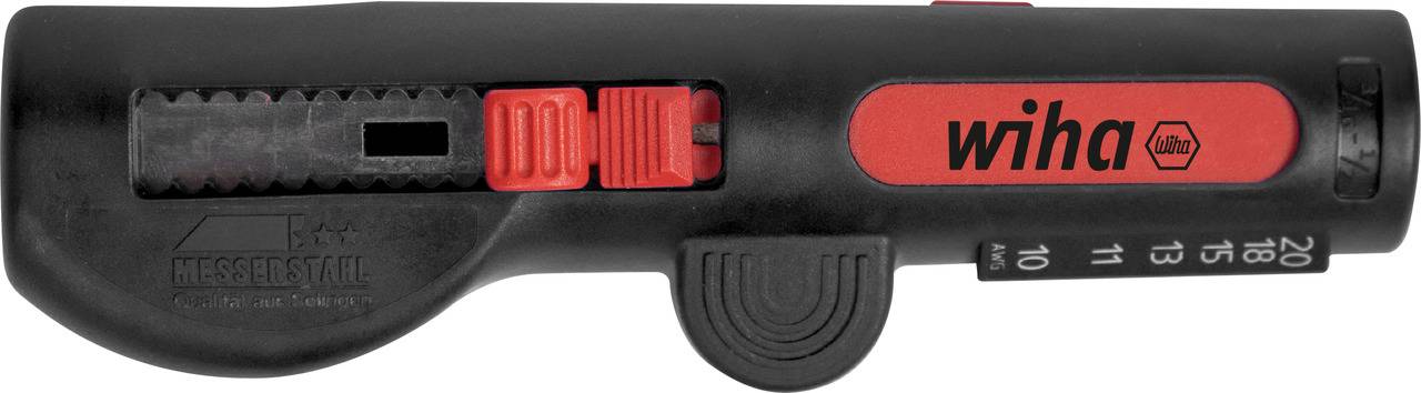 Wiha 44242 Abisolierwerkzeug 0.5 bis 6mm² 10 bis 20 8 bis 13mm