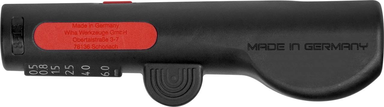 Wiha 44242 Abisolierwerkzeug 0.5 bis 6 mm² 10 bis 20 8 bis 13 mm