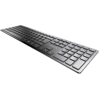 CHERRY KW 9100 SLIM Kabellos Tastatur Deutsch, QWERTZ Schwarz CHERRY KW 9100 SLIM Kabellos Tastatur Deutsch, QWERTZ Schwarz