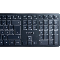 CHERRY KW 9100 SLIM Kabellos Tastatur Deutsch, QWERTZ Schwarz CHERRY KW 9100 SLIM Kabellos Tastatur Deutsch, QWERTZ Schwarz