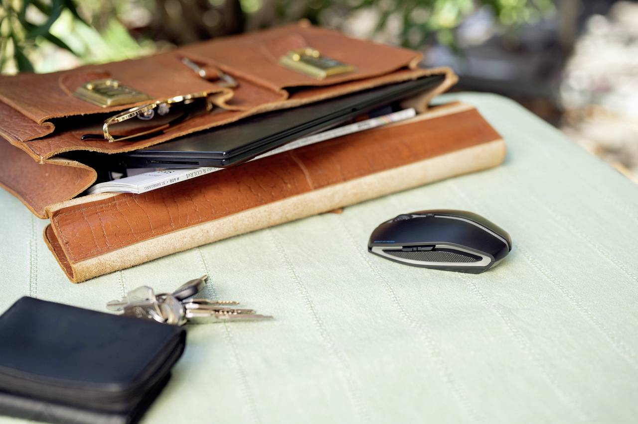 CHERRY GENTIX BT Maus Bluetooth® Optisch Schwarz 7 Tasten 1000 dpi, 2000 dpi