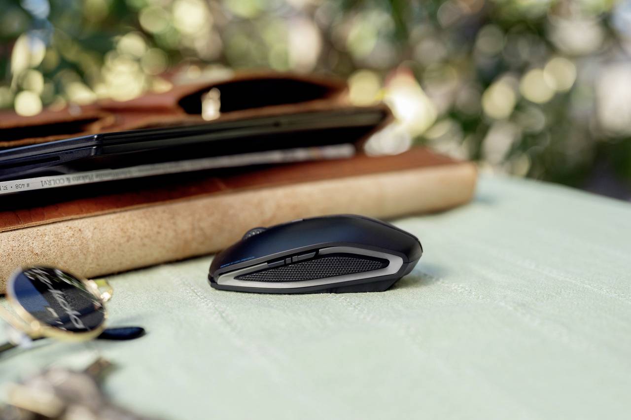 CHERRY GENTIX BT Maus Bluetooth® Optisch Schwarz 7 Tasten 1000 dpi, 2000 dpi