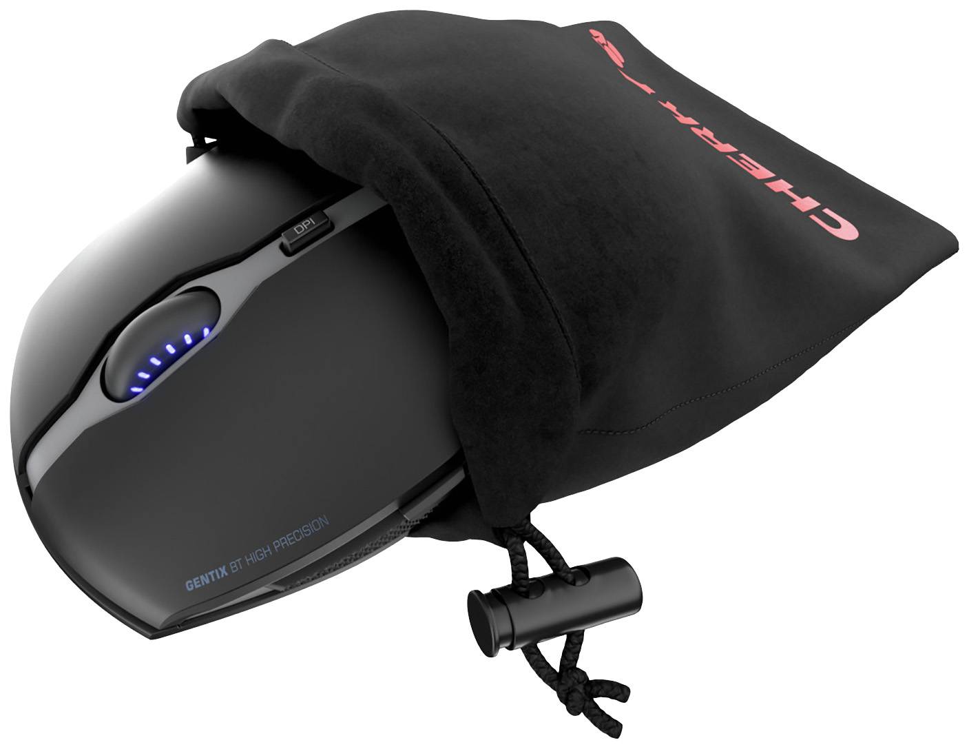 CHERRY GENTIX BT Maus Bluetooth® Optisch Schwarz 7 Tasten 1000 dpi, 2000 dpi