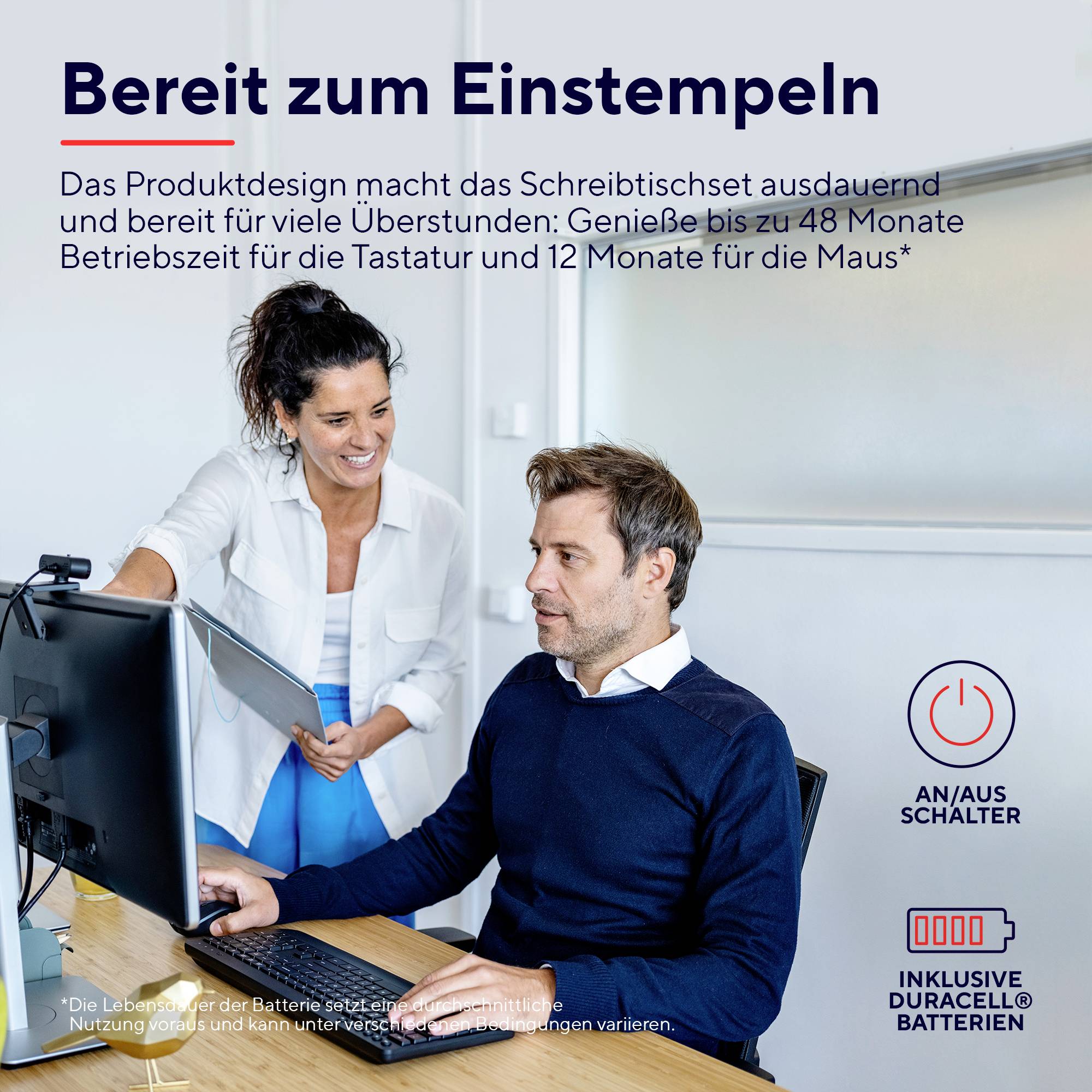 Trust Trezo Comfort Eco Funk Tastatur, Maus-Set Spritzwassergeschützt Deutsch, QWERTZ Schwarz