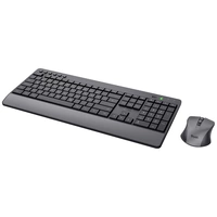 Trust Trezo Comfort Eco Funk Tastatur, Maus-Set Spritzwassergeschützt Deutsch, QWERTZ Schwarz Trust Trezo Comfort Eco Funk Tastatur, Maus-Set Spritzwassergeschützt Deutsch, QWERTZ Schwarz