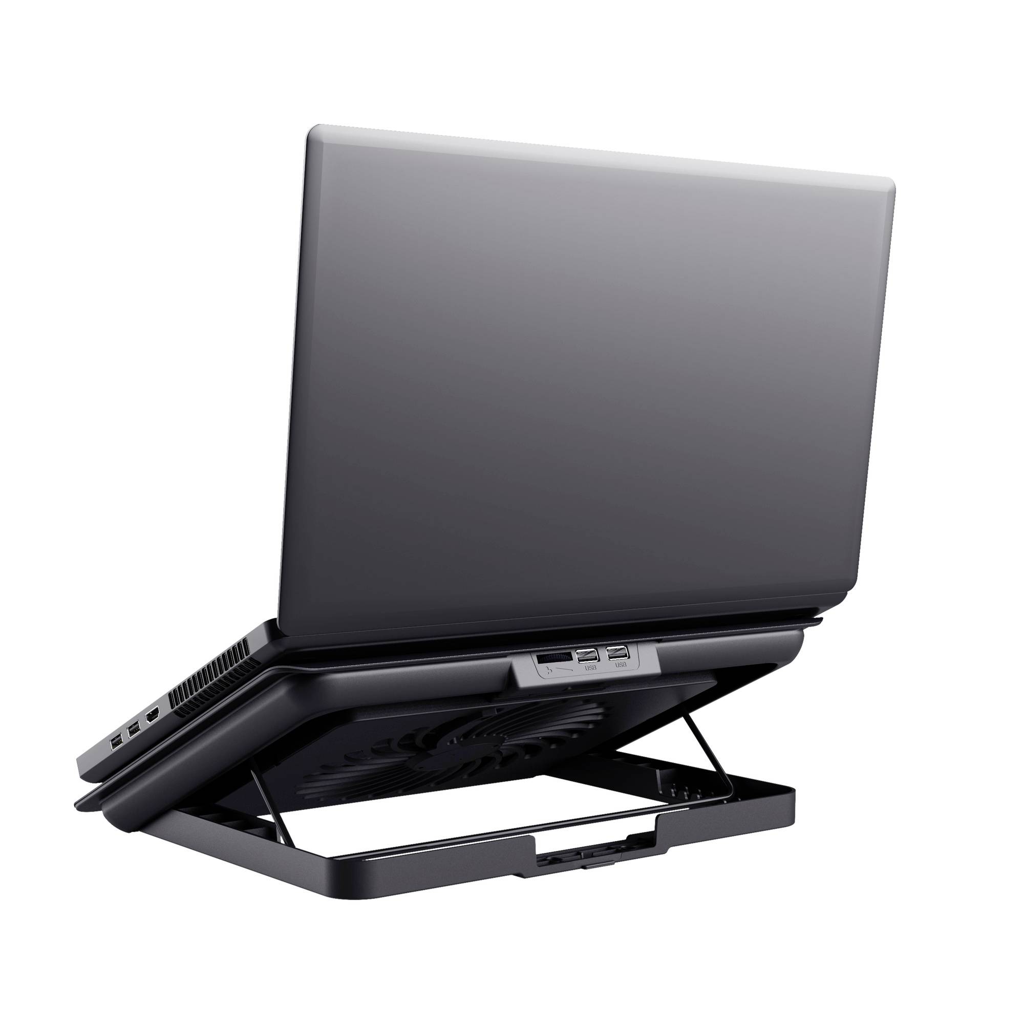 Trust Exto Eco Notebook-Ständer mit Kühlfunktion höhenverstellbar