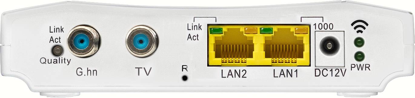 Axing Peer-to-Peer 720 WLAN Ethernet over Coax IP-Einspeiser