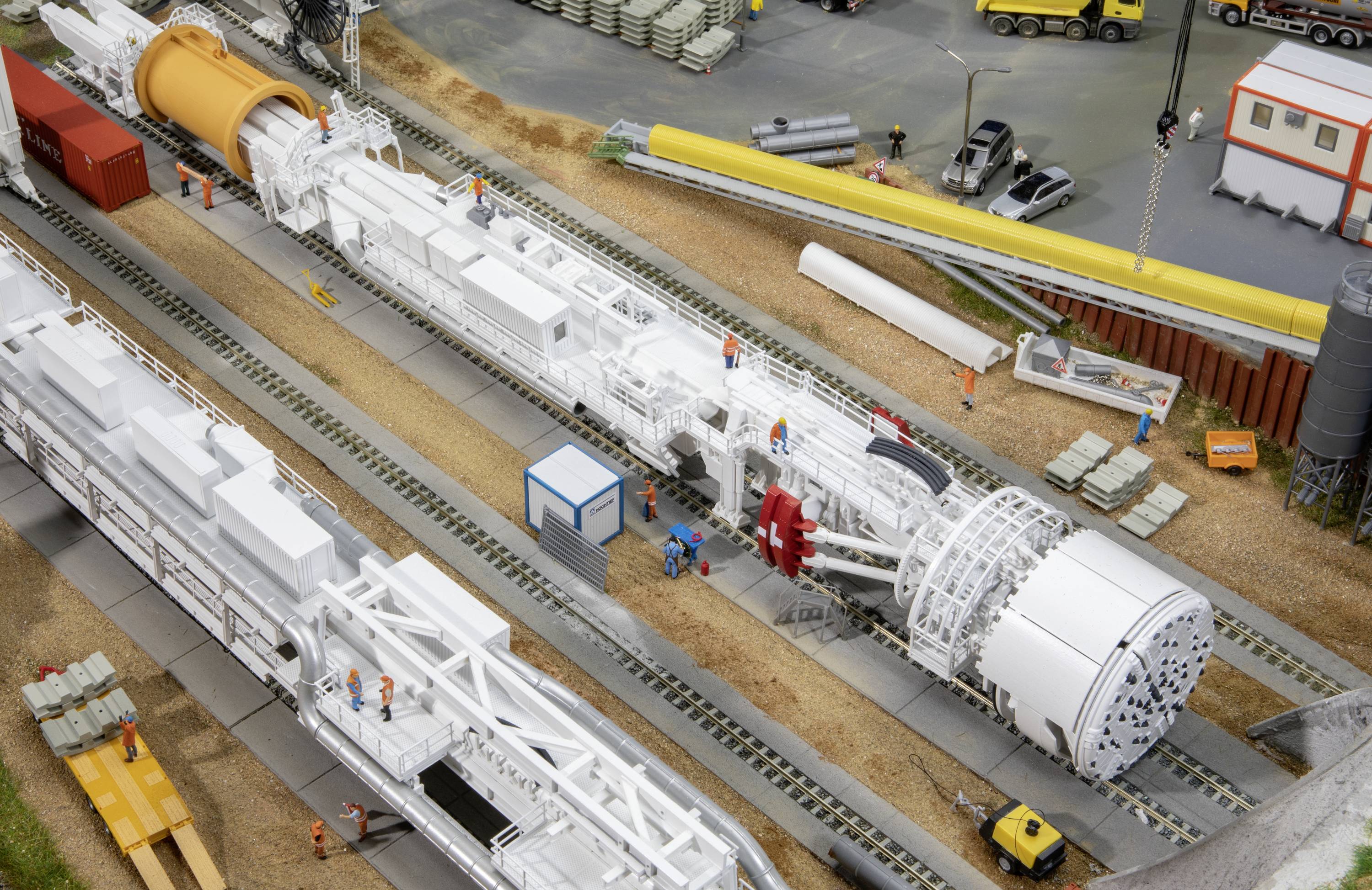 Faller 130900 H0 Tunnelbohrmaschine Gripper-TBM