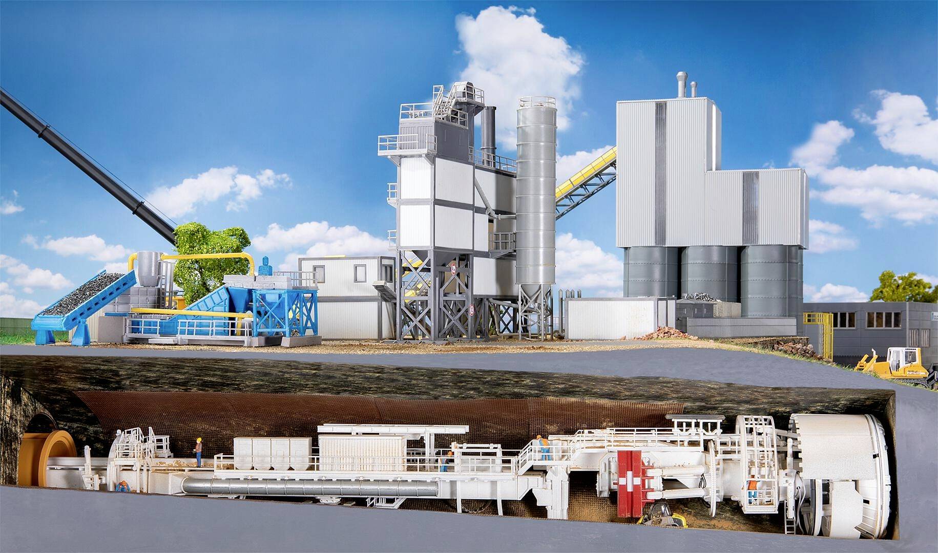 Faller 130900 H0 Tunnelbohrmaschine Gripper-TBM