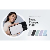 Anker Induktions-Powerbank PowerCore Mag-Go 5K_White A1611G21 5000 mAh Weiß Anker Induktions-Powerbank PowerCore Mag-Go 5K_White A1611G21 5000 mAh Weiß