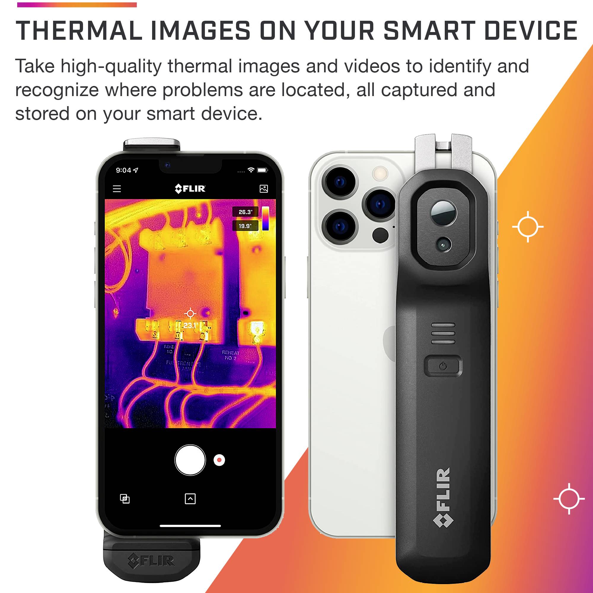FLIR EDGE PRO Wärmebildkamera -20 bis +400°C 160 x 120 Pixel 8.7Hz