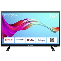Dyon SMART 24 VX LED-TV 60cm 24 Zoll EEK F (A - G) DVB-T2, DVB-C, DVB-S2, HD ready, Smart TV, WLAN, CI+ Schwarz Dyon SMART 24 VX LED-TV 60cm 24 Zoll EEK F (A - G) DVB-T2, DVB-C, DVB-S2, HD ready, Smart TV, WLAN, CI+ Schwarz