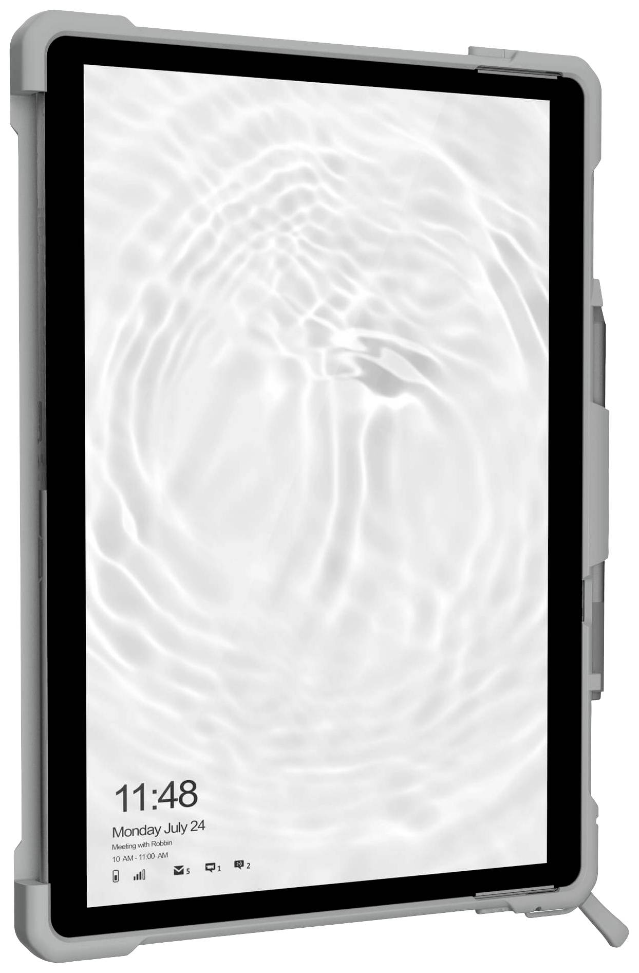 Urban Armor Gear Healthcare Handstrap Case Tablet-Cover Microsoft Surface Pro 9, Surface Pro 10 33cm (13") Back Cover Grau