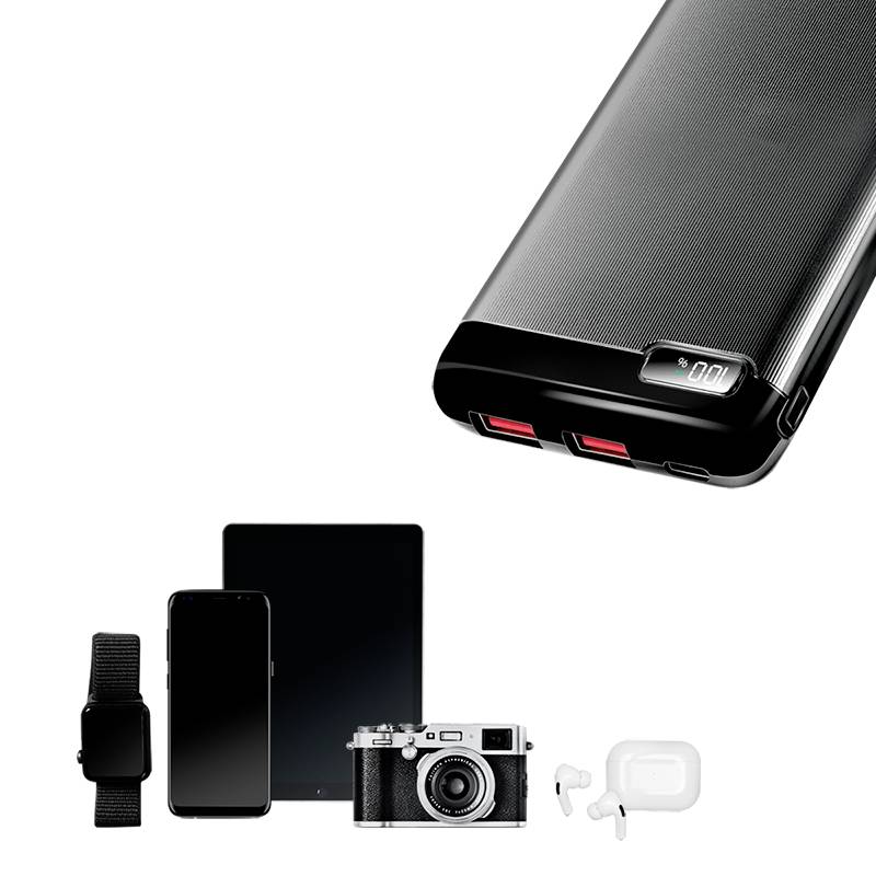 LogiLink PA0286 Powerbank 10000 mAh LiPo Schwarz