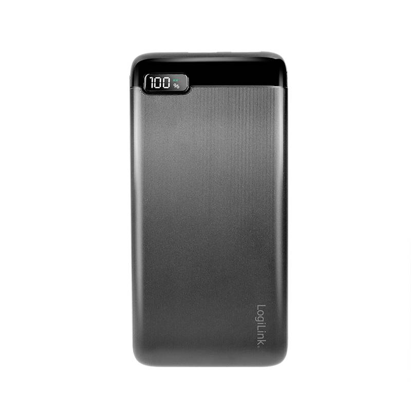 LogiLink PA0286 Powerbank 10000 mAh LiPo Schwarz