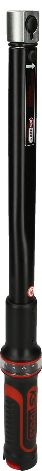 Drehmomentschlüssel mit LED-Anzeige und rutschfestem Griff, geeignet für präzises Anziehen von Schrauben in verschiedenen Anwendungen.