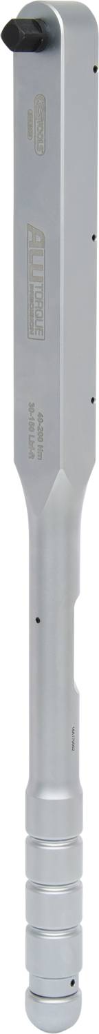 Ein silberfarbener, länglicher, handlicher Metalldetektor, hauptsächlich in Sicherheitskontrollen verwendet.