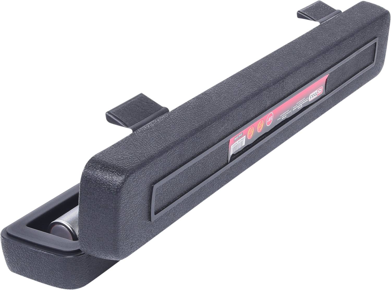 Abnehmbarer Ladekantenschutz für Auto-Heckstoßstangen, schwarz, aus strapazierfähigem Material mit rutschfester Oberfläche.