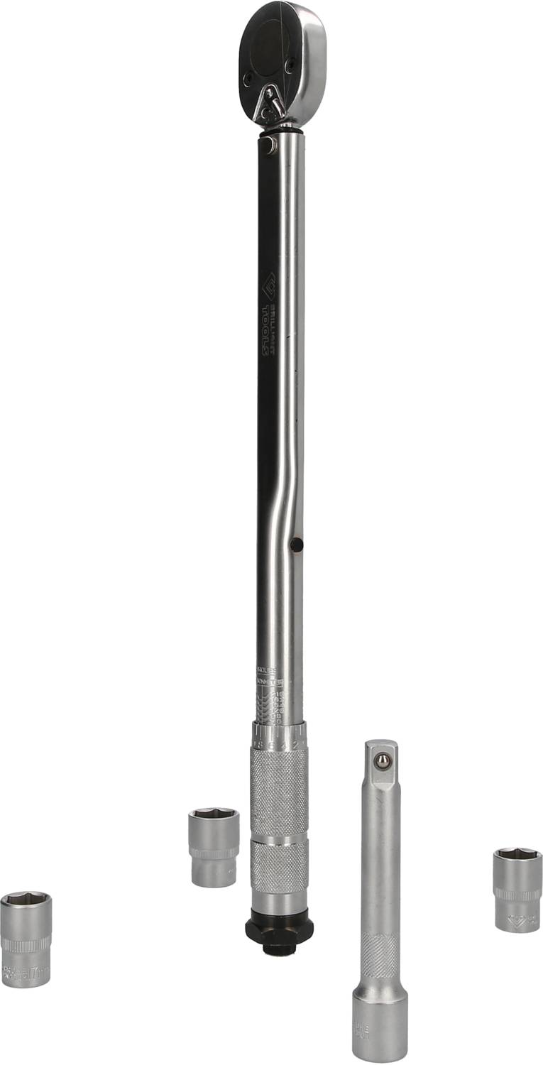 Brilliant Tools BT142005 BT142005 Drehmomentschlüssel-Set 40 - 200 Nm