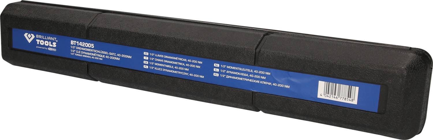 Brilliant Tools BT142005 BT142005 Drehmomentschlüssel-Set 40 - 200 Nm