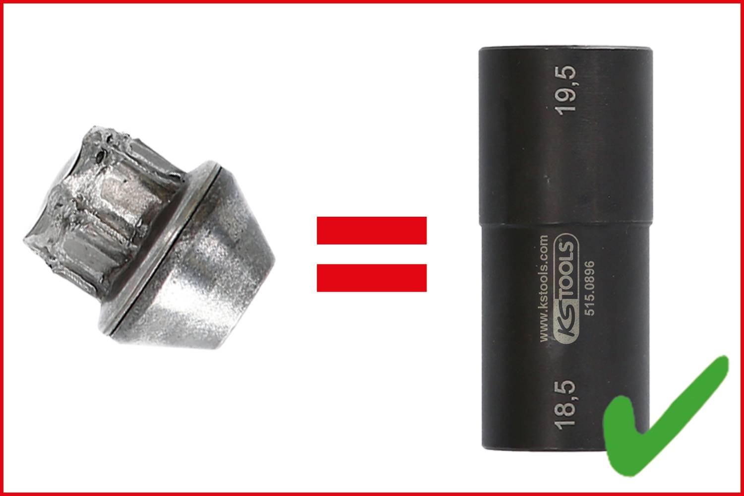 KS Tools 515.0895 Stecknuss-Set 515.0895