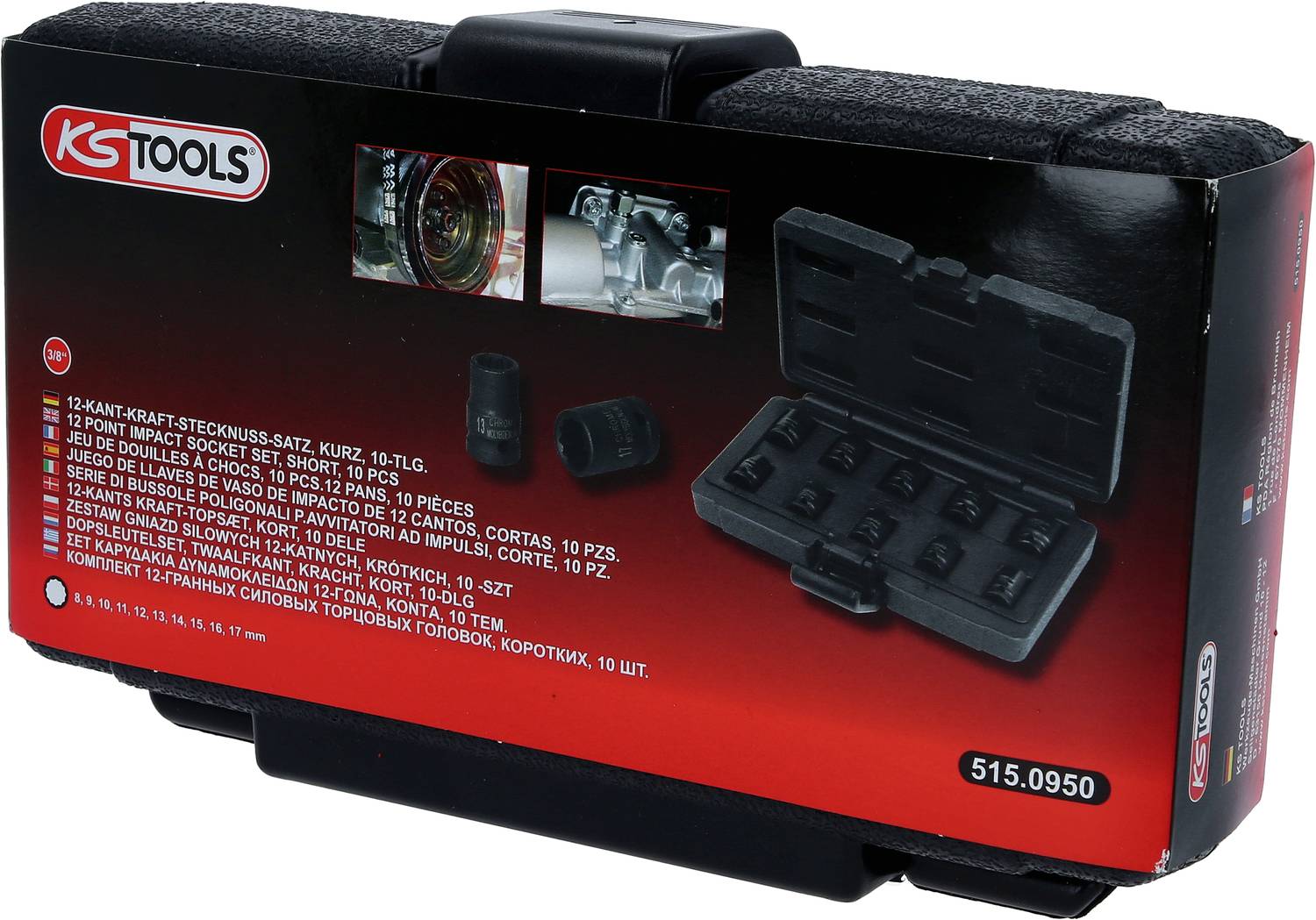 KS Tools 515.0950 Stecknuss-Set 515.0950