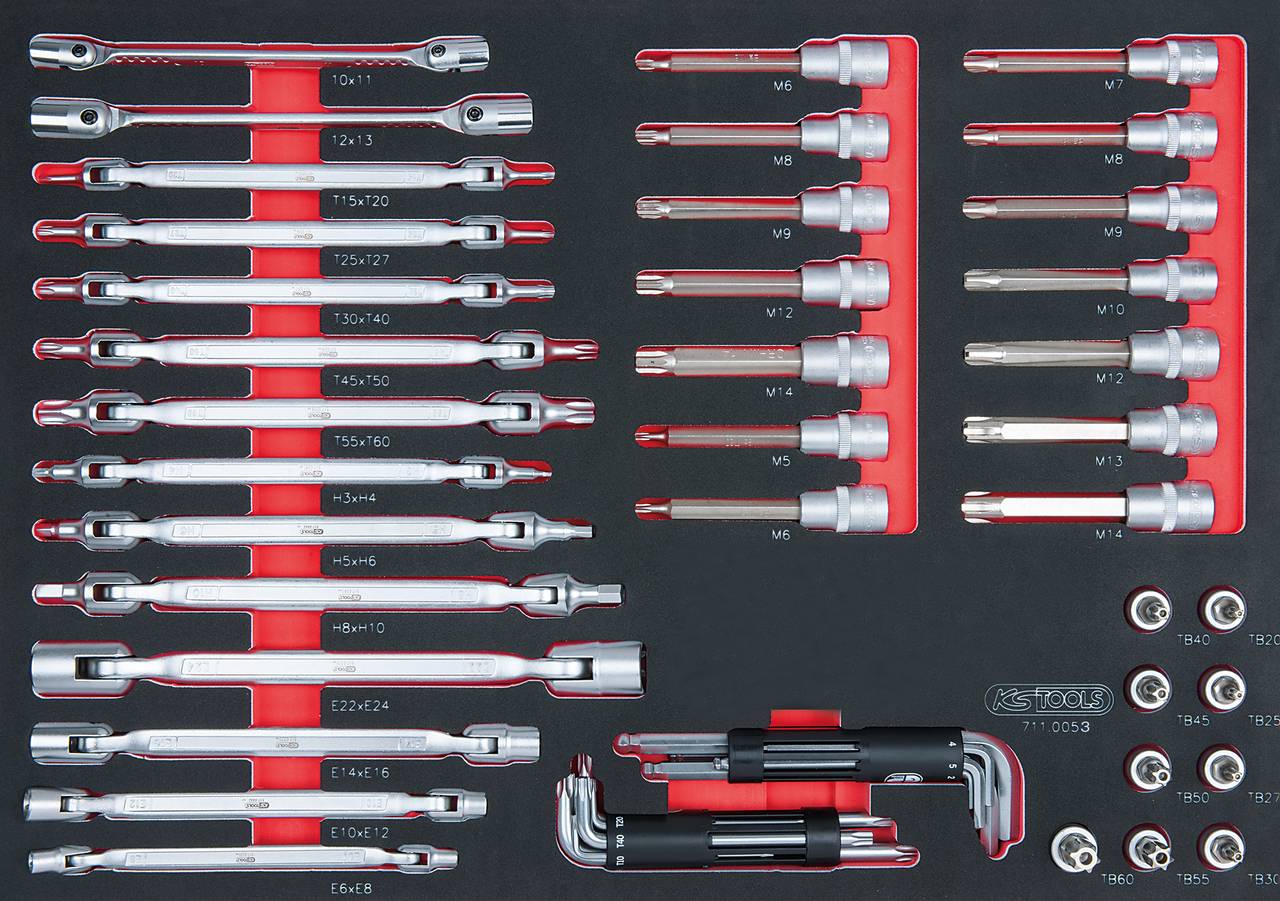 KS Tools 711.0053 Steckschlüsselsatz 711.0053