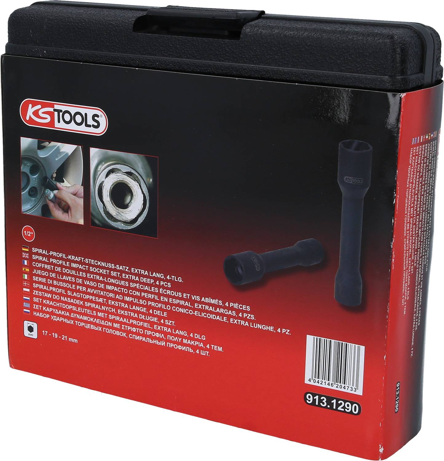 KS Tools 913.1290 Stecknuss-Set 913.1290