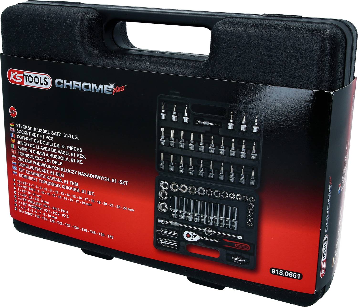 KS Tools 918.0661 Steckschlüsselsatz 918.0661