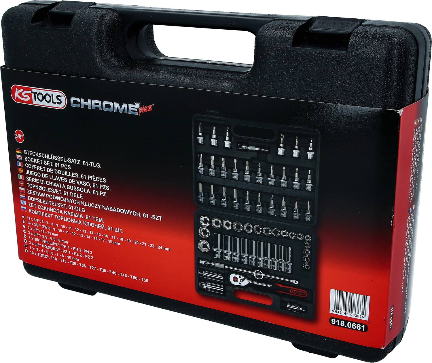 KS Tools 918.0661 Steckschlüsselsatz 918.0661