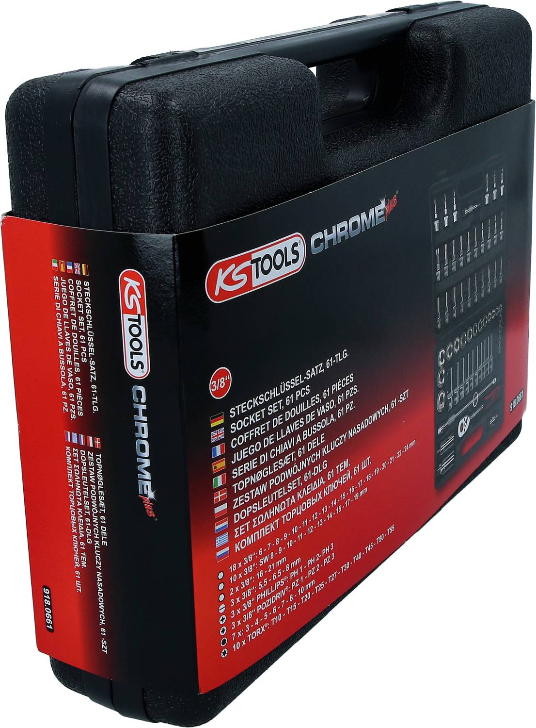 KS Tools 918.0661 Steckschlüsselsatz 918.0661