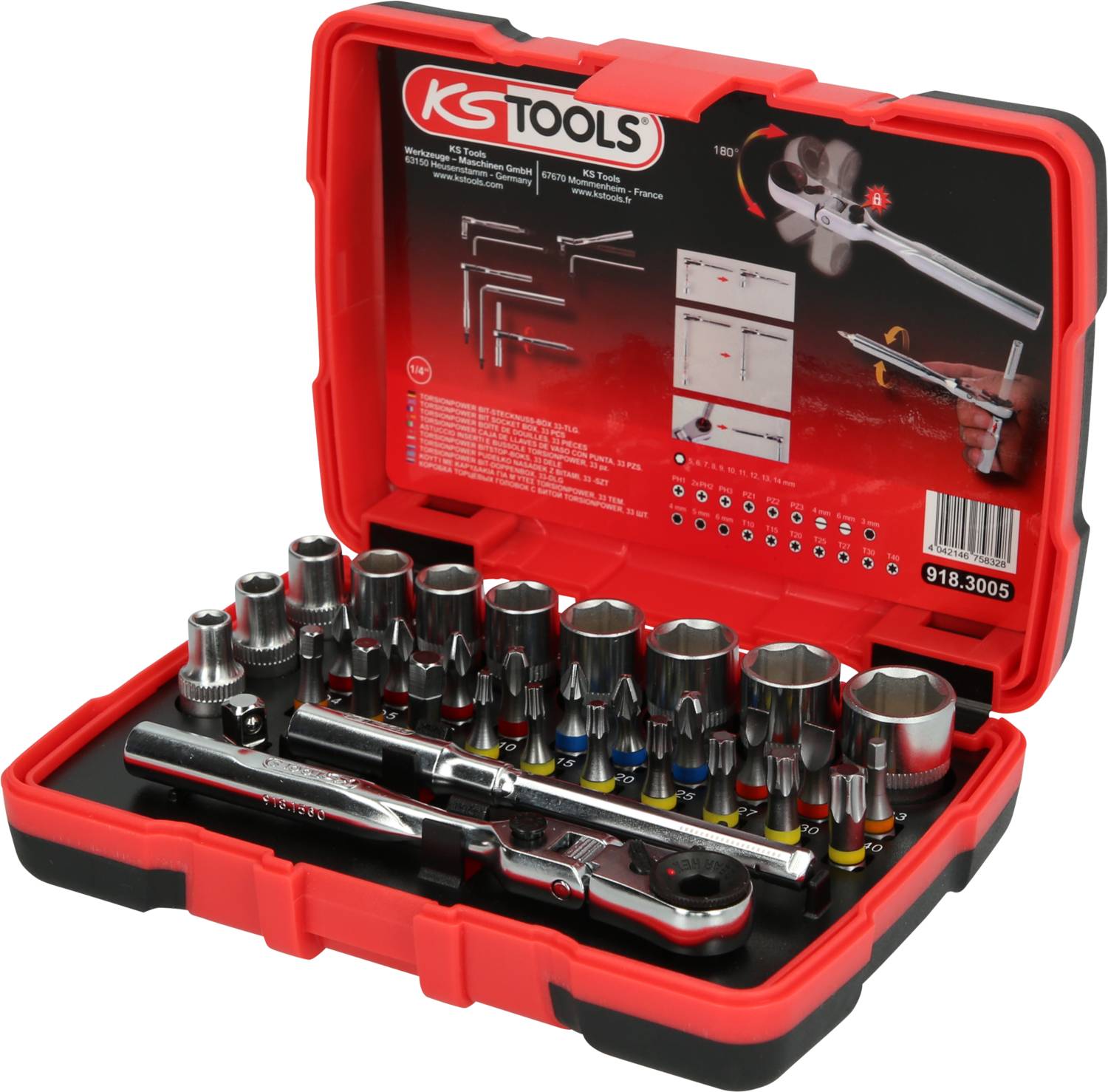 KS Tools 918.3005 Stecknuss-Set 918.3005