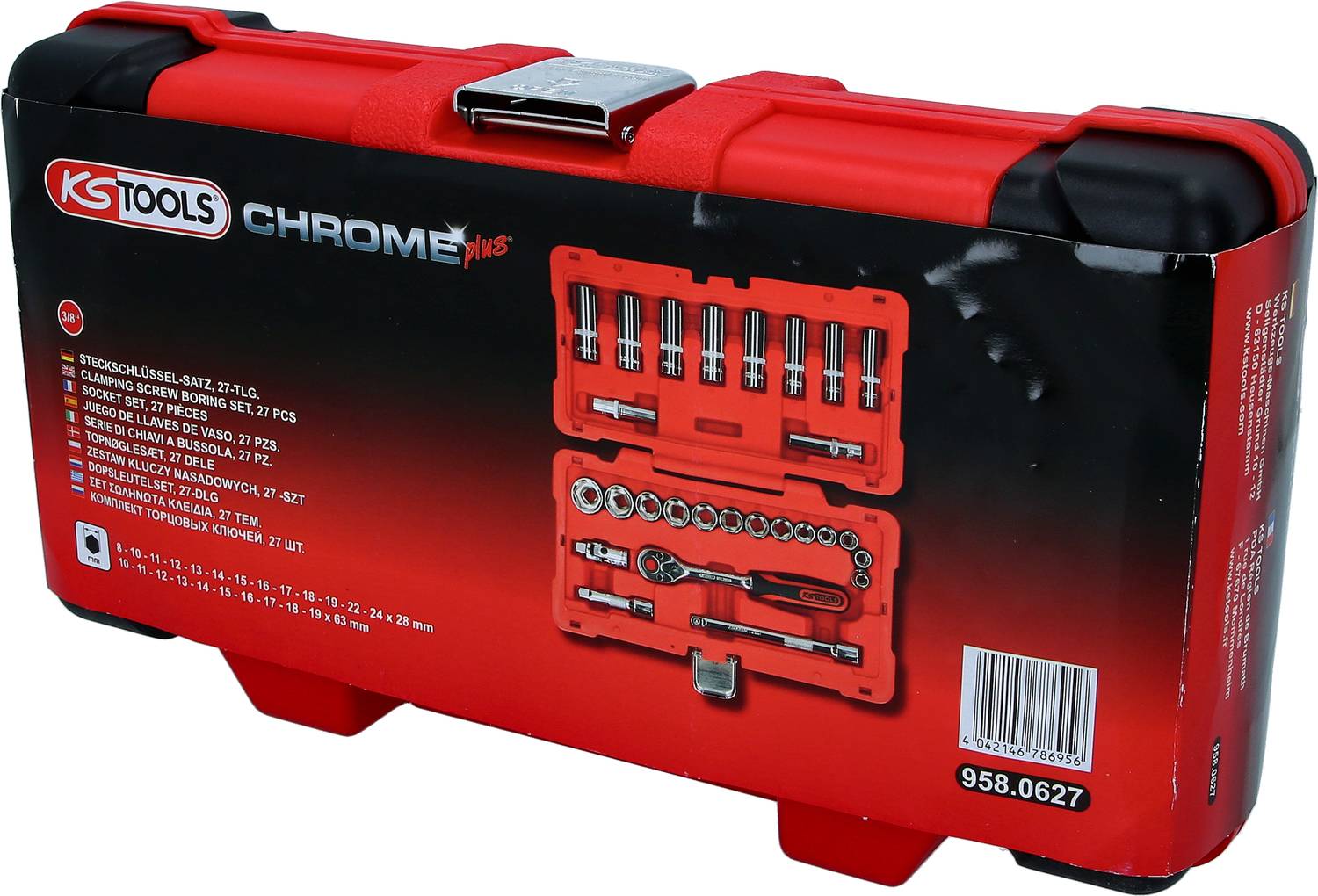 KS Tools 958.0627 Steckschlüsselsatz 958.0627