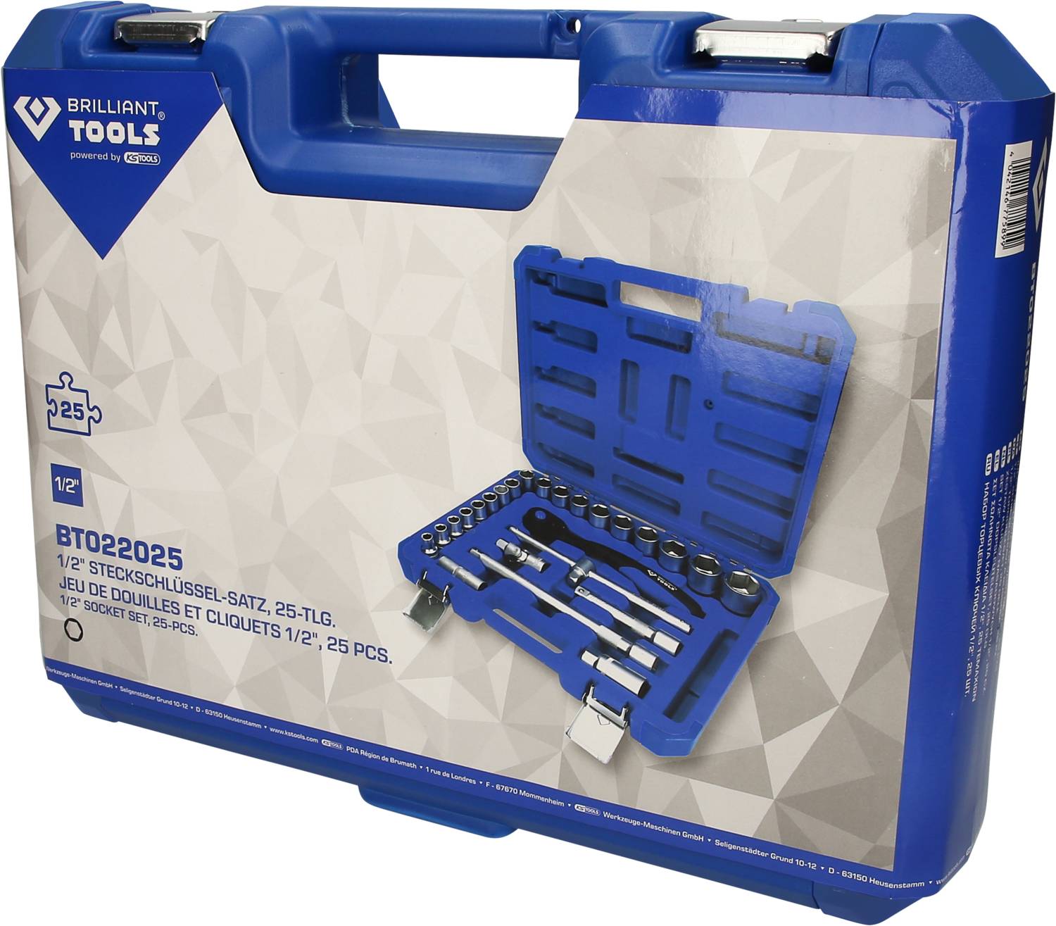 Brilliant Tools BT022025 Steckschlüsselsatz BT022025