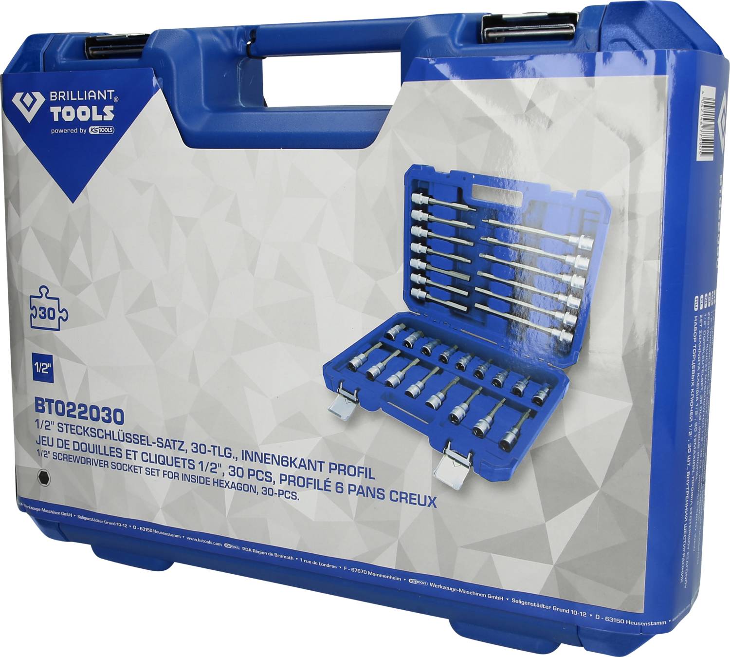 Brilliant Tools BT022030 Stecknuss-Set BT022030