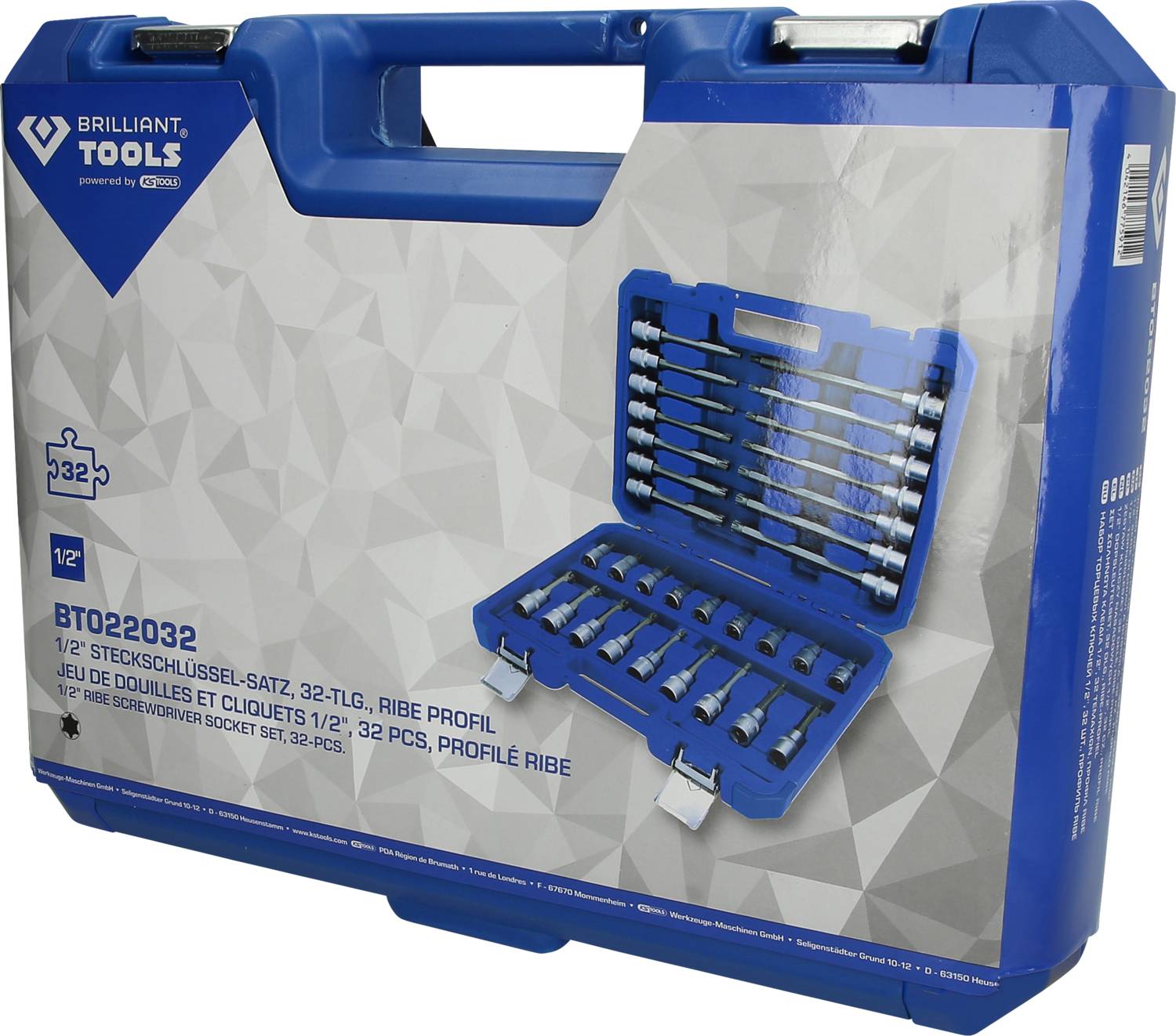 Brilliant Tools BT022032 Stecknuss-Set BT022032