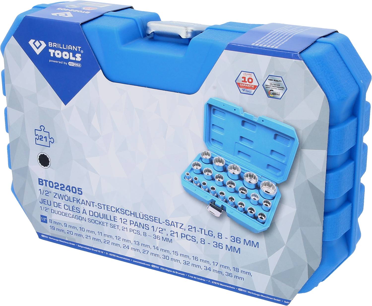 Brilliant Tools BT022405 Steckschlüsselsatz BT022405