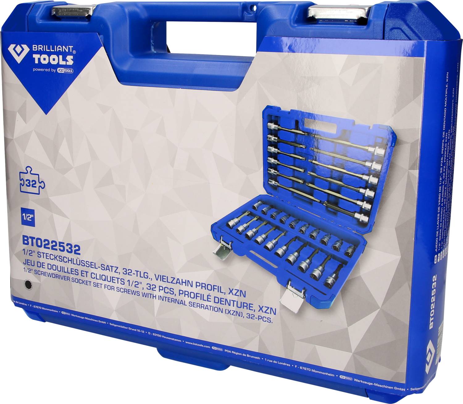 Brilliant Tools BT022532 Stecknuss-Set BT022532