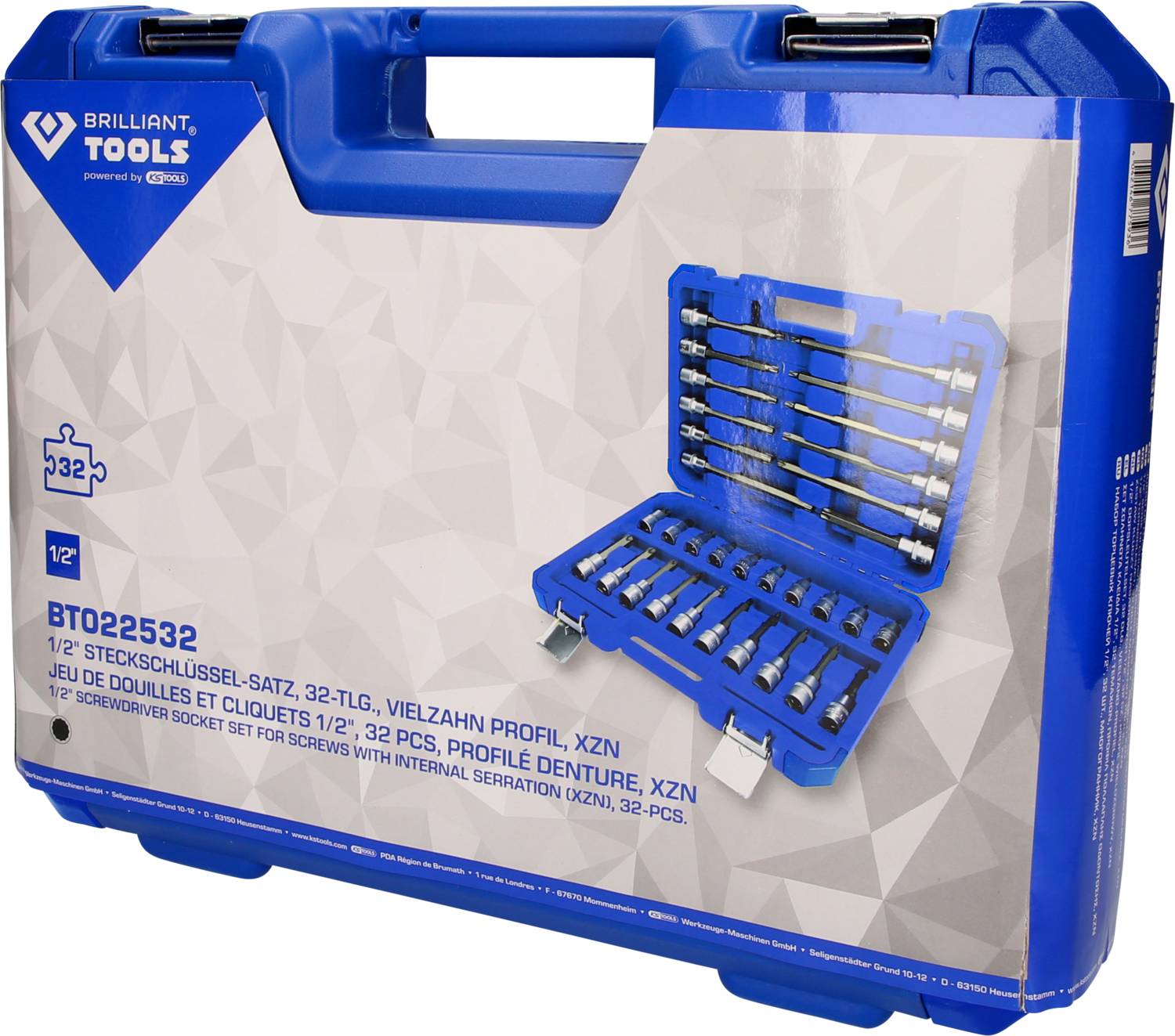 Brilliant Tools BT022532 Stecknuss-Set BT022532