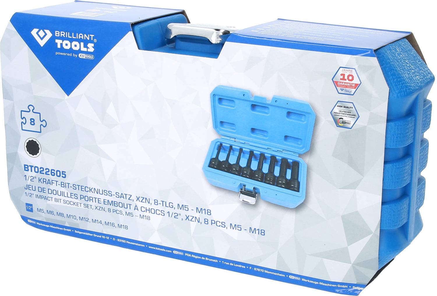 Brilliant Tools BT022605 Stecknuss-Set BT022605