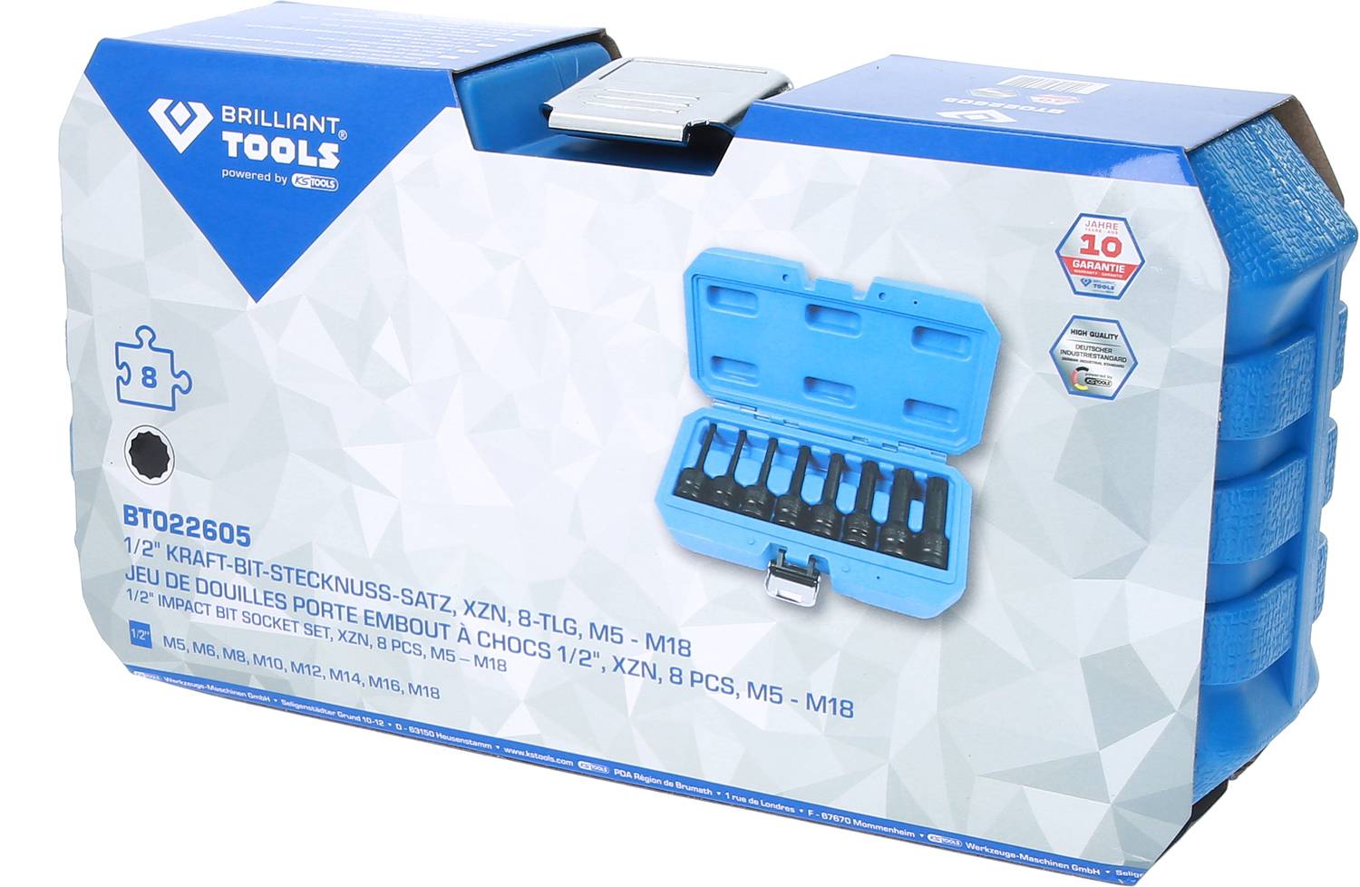 Brilliant Tools BT022605 Stecknuss-Set BT022605