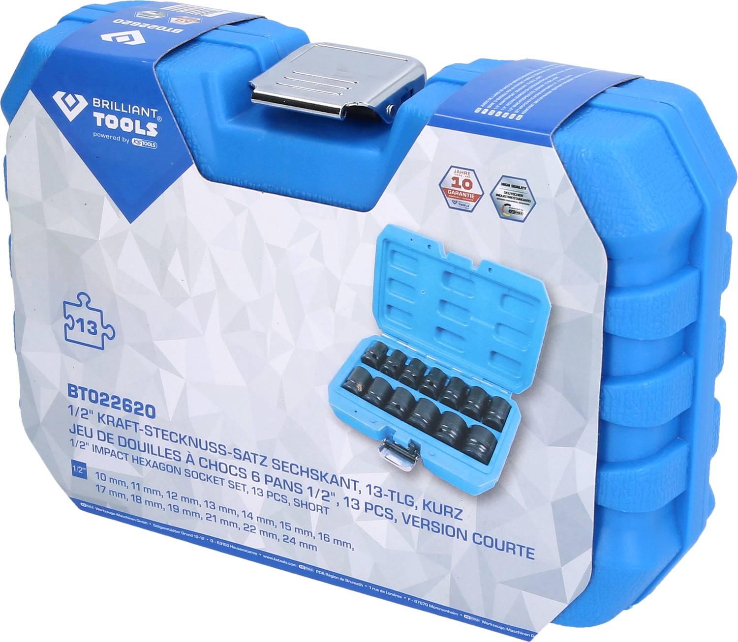 Brilliant Tools BT022620 Stecknuss-Set BT022620